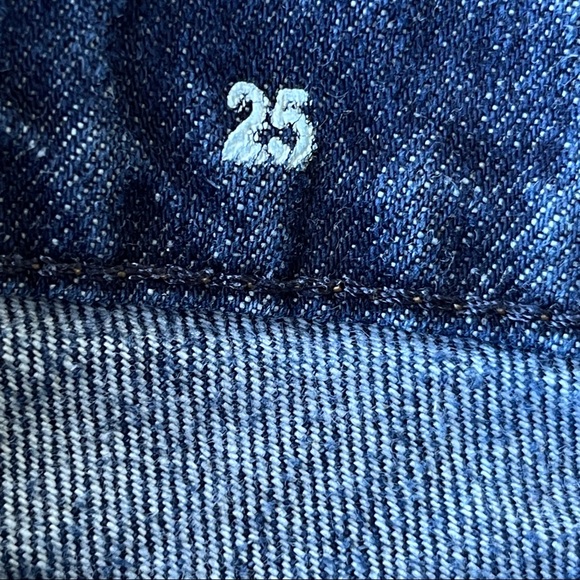 Gap 1969 Cuffed Jean Shorts Size 25 - Picture 4 of 9